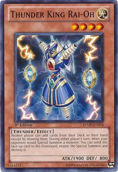 Thunder King Rai-Oh - RYMP-EN074 - Common