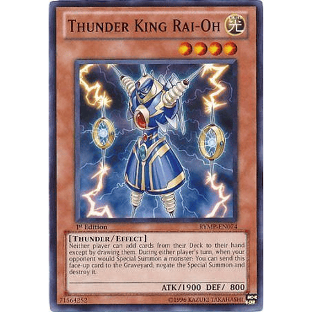 Thunder King Rai-Oh - RYMP-EN074 - Common