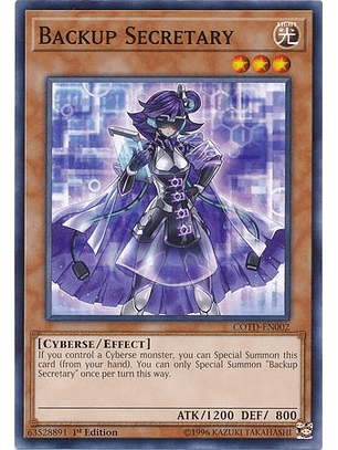 Backup Secretary - COTD-EN002 - Common 