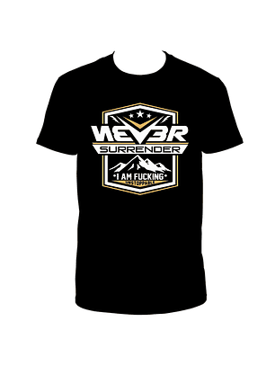Playera - Never Surrender