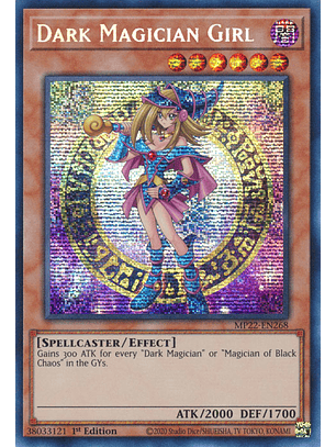 Dark Magician Girl - MP22-EN268 - Prismatic Secret Rare
