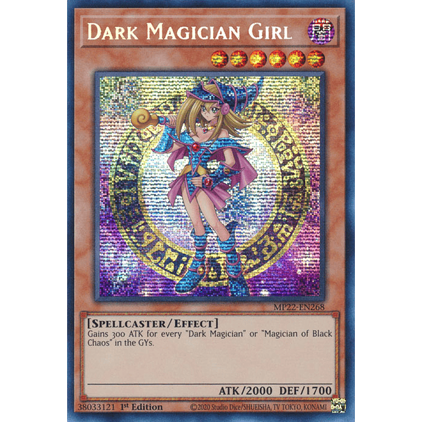 Dark Magician Girl - MP22-EN268 - Prismatic Secret Rare