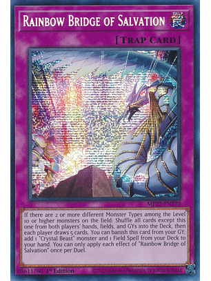 Rainbow Bridge of Salvation - MP22-EN270 - Prismatic Secret Rare