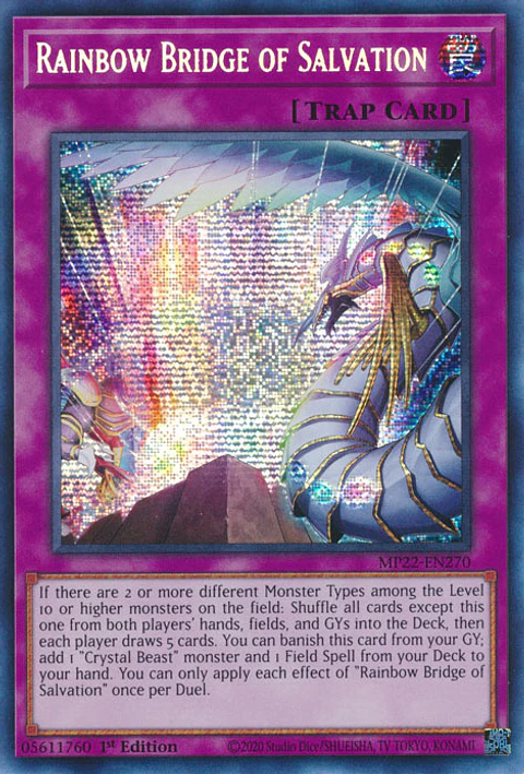 Rainbow Bridge of Salvation - MP22-EN270 - Prismatic Secret Rare