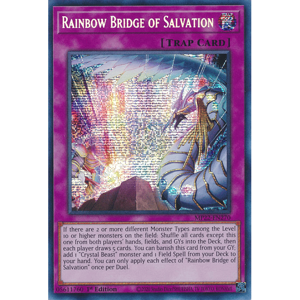 Rainbow Bridge of Salvation - MP22-EN270 - Prismatic Secret Rare