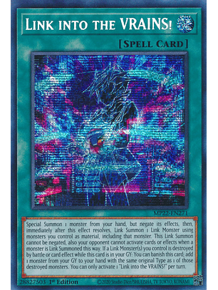 Link into the VRAINS! - MP22-EN271 - Prismatic Secret Rare