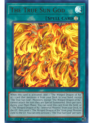 The True Sun God - MP22-EN275 - Ultra Rare