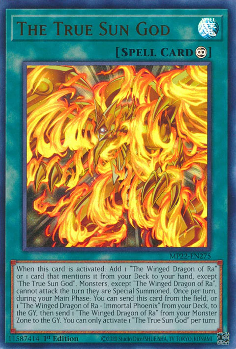 The True Sun God - MP22-EN275 - Ultra Rare