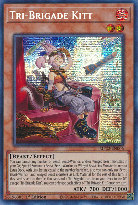 Tri-Brigade Kitt - MP22-EN006 - Prismatic Secret Rare