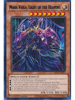 Maha Vailo, Light of the Heavens - MP22-EN013 - Rare