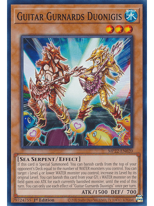 Guitar Gurnards Duonigis - MP22-EN020 - Common 