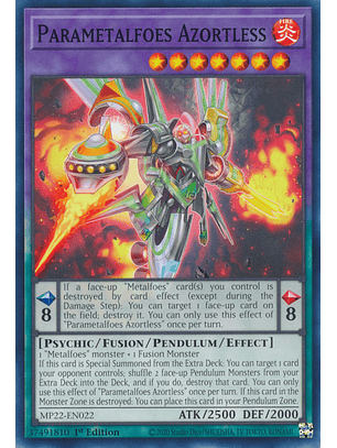 Parametalfoes Azortless - MP22-EN022 - Common 