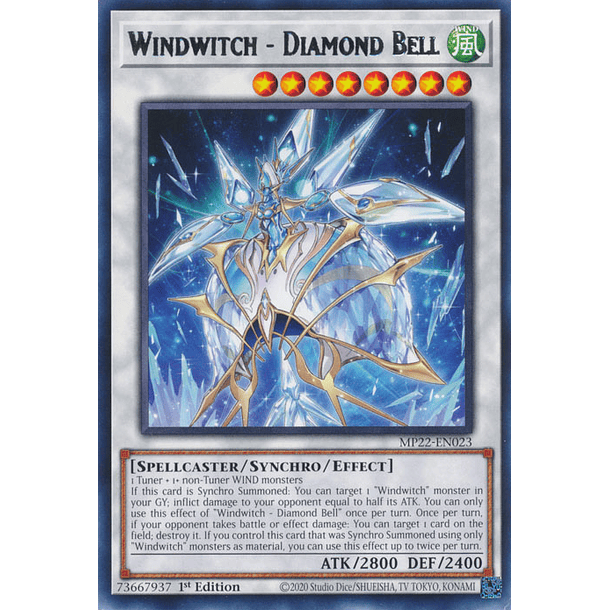 Windwitch - Diamond Bell - MP22-EN023 - Rare