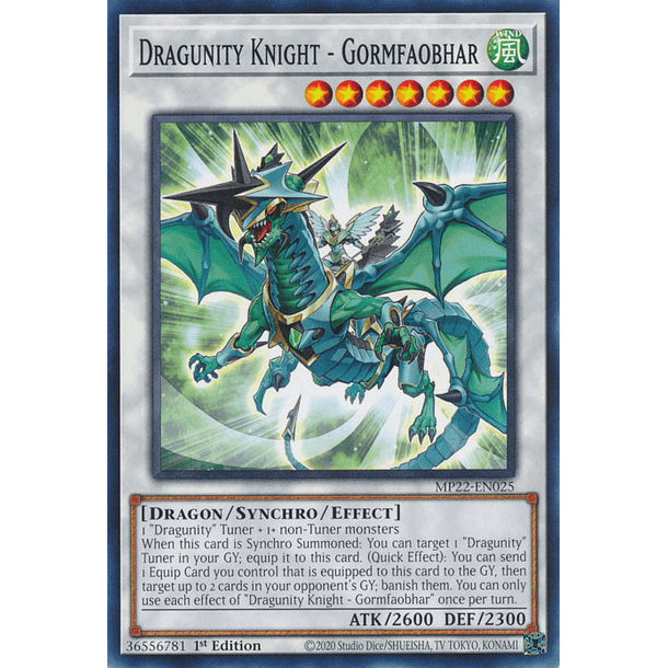 Dragunity Knight - Gormfaobhar - MP22-EN025 - Common