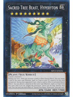 Sacred Tree Beast, Hyperyton - MP22-EN026 - Common 