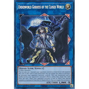 Underworld Goddess of the Closed World - MP22-EN028 - Prismatic Secret Rare