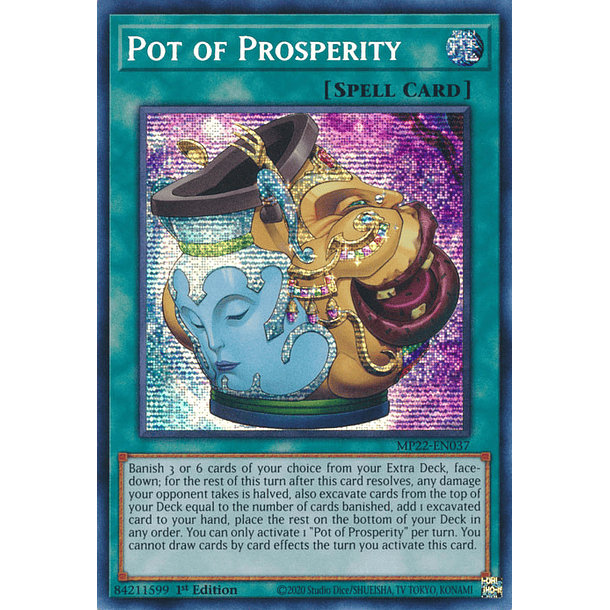 Pot of Prosperity - MP22-EN037 - Prismatic Secret Rare
