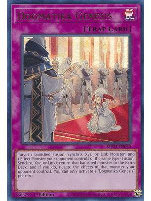 Dogmatika Genesis - MP22-EN039 - Ultra Rare