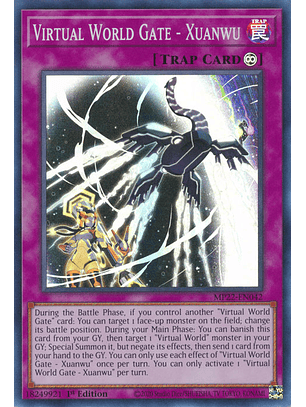 Virtual World Gate - Xuanwu - MP22-EN042 - Super Rare