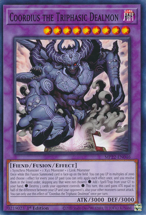 Coordius the Triphasic Dealmon - MP22-EN046 - Common 