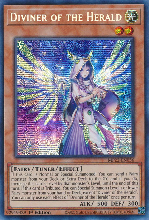 Diviner of the Herald - MP22-EN056 - Prismatic Secret Rare