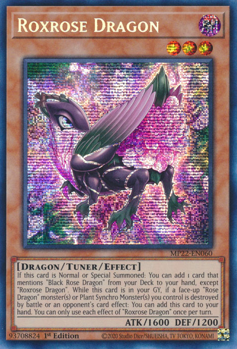 Roxrose Dragon - MP22-EN060 - Prismatic Secret Rare 1