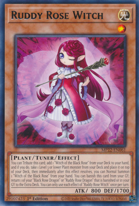 Ruddy Rose Witch - MP22-EN061 - Rare  1