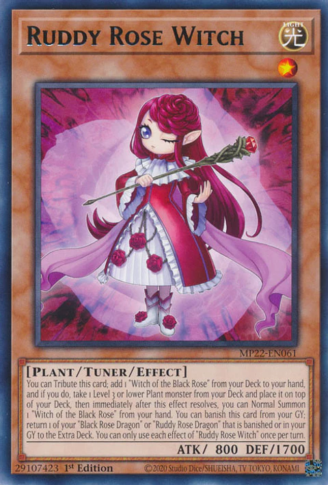 Ruddy Rose Witch - MP22-EN061 - Rare 
