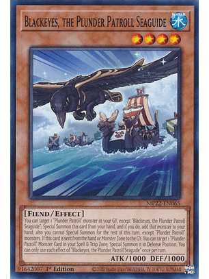 Blackeyes, the Plunder Patroll Seaguide - MP22-EN065 - Common 