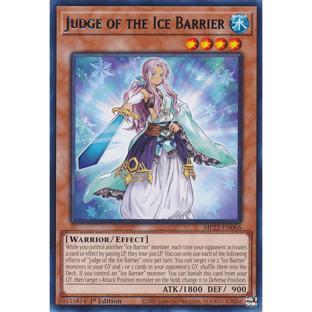 Judge of the Ice Barrier - MP22-EN066 - Rare