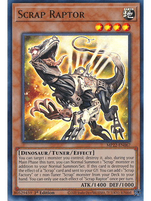 Scrap Raptor - MP22-EN067 - Ultra Rare 