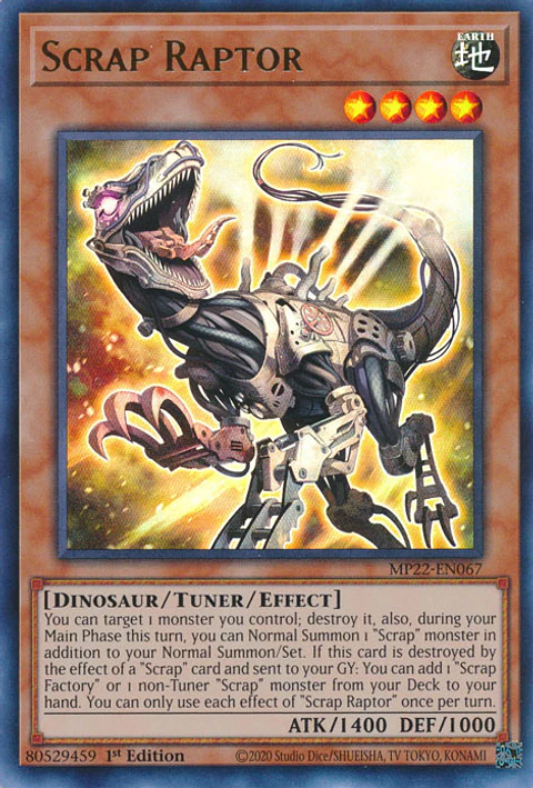 Scrap Raptor - MP22-EN067 - Ultra Rare 
