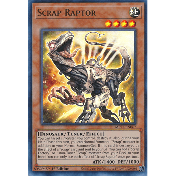 Scrap Raptor - MP22-EN067 - Ultra Rare 