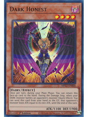Dark Honest - MP22-EN068 - Ultra Rare 