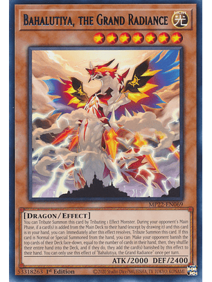 Bahalutiya, the Grand Radiance - MP22-EN069 - Rare 