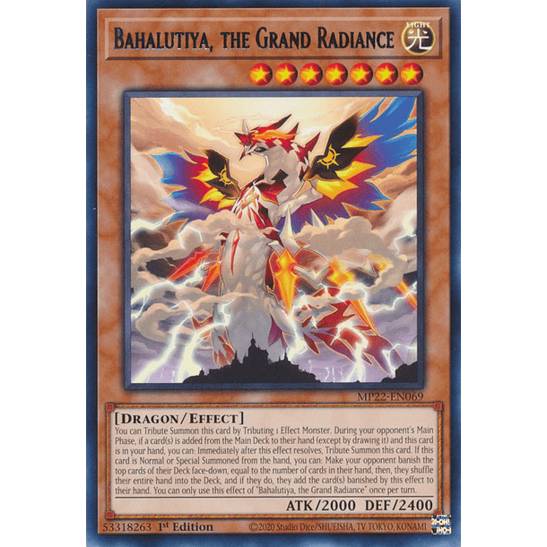 Bahalutiya, the Grand Radiance - MP22-EN069 - Rare 