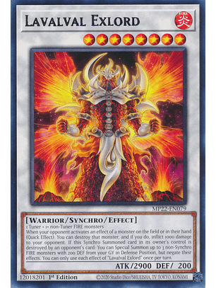 Lavalval Exlord - MP22-EN079 - Rare