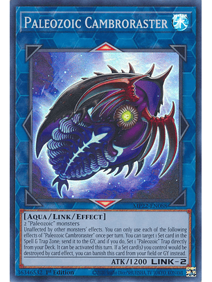 Paleozoic Cambroraster - MP22-EN088 - Super Rare