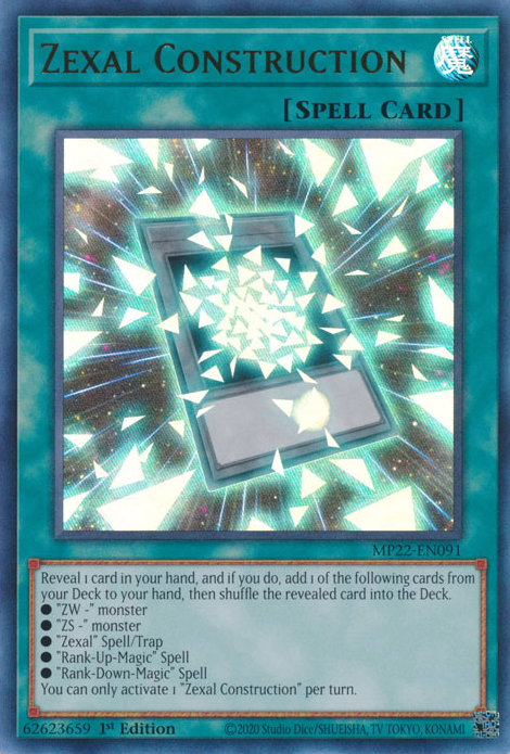 Zexal Construction - MP22-EN091 - Ultra Rare 1