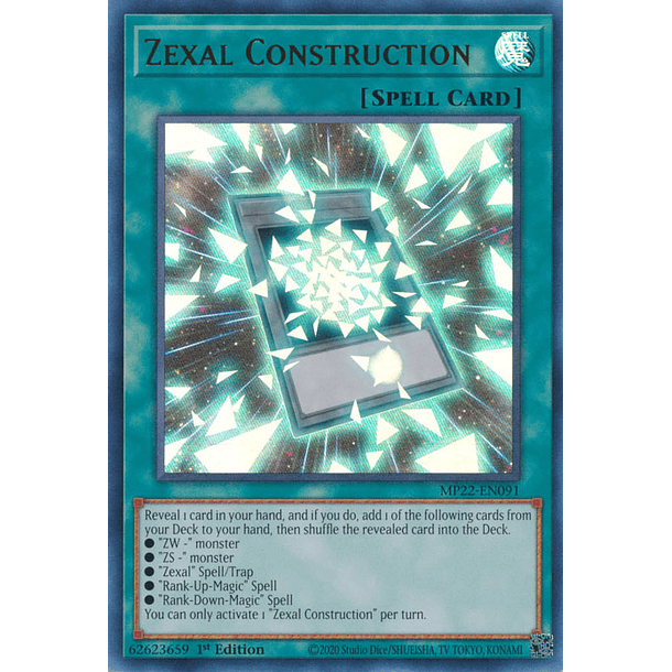 Zexal Construction - MP22-EN091 - Ultra Rare