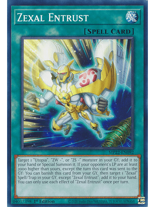 Zexal Entrust - MP22-EN092 - Common 
