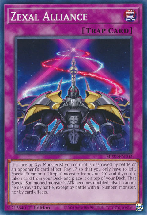 Zexal Alliance - MP22-EN102 - Common 