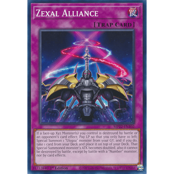 Zexal Alliance - MP22-EN102 - Common 