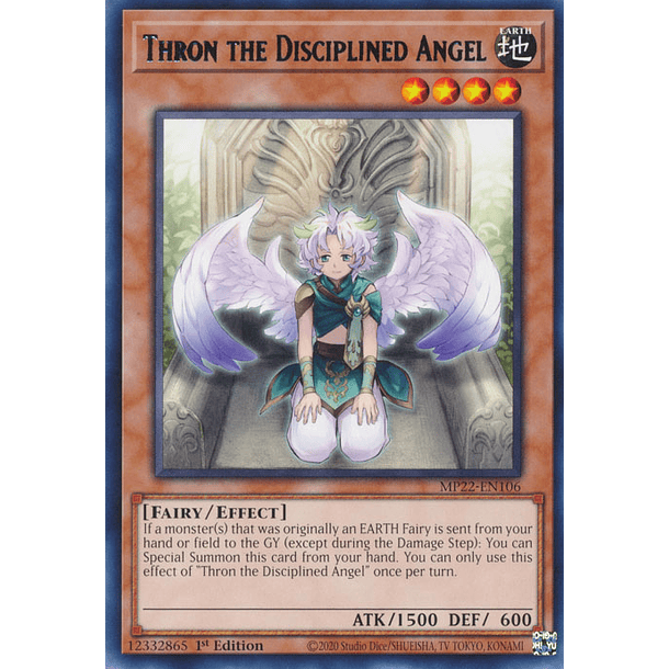 Thron the Disciplined Angel - MP22-EN106 - Rare 