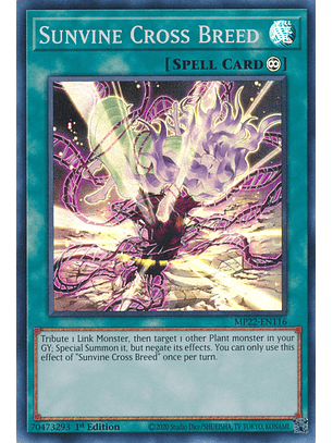 Sunvine Cross Breed - MP22-EN116 - Super Rare