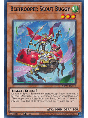 Beetrooper Scout Buggy - MP22-EN117 - Rare