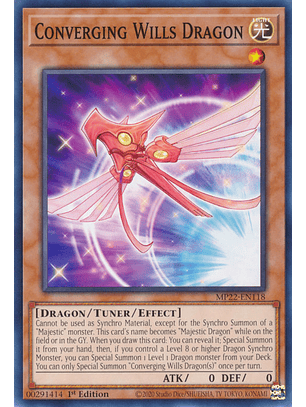 Converging Wills Dragon - MP22-EN118 - Common