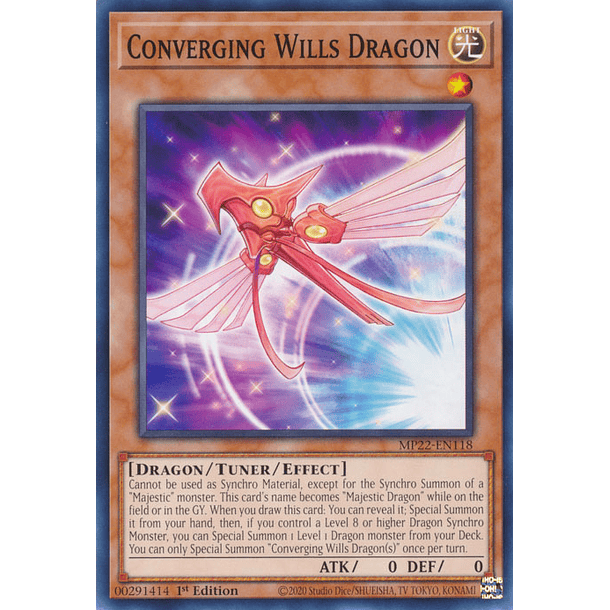Converging Wills Dragon - MP22-EN118 - Common