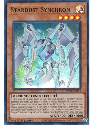 Stardust Synchron - MP22-EN119 - Ultra Rare