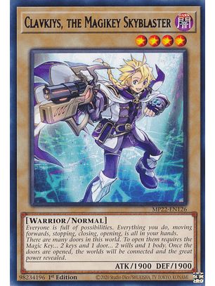 Clavkiys, the Magikey Skyblaster - MP22-EN126 - Rare